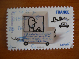 France Obl   N° 480 Cachet Rond Bleu - Gebraucht