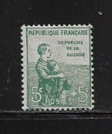 FRANCE  ( FR1 -  255 )  1917  N°  YVERT ET TELLIER  N°  149   N* - Unused Stamps