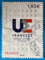 France 2022 : Présidence Française Du Conseil De L'Union Européenne N° 5545 Oblitéré - Used Stamps