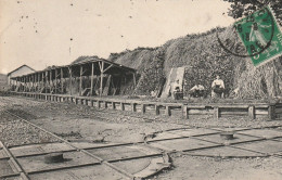 58 CLAMECY. Fabrication Des Margotins Le Quai D'Embarquement 1908 - Clamecy