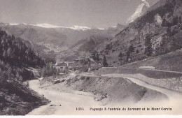 PAYSAGE A L ENTREE DE ZERMATT - Zermatt