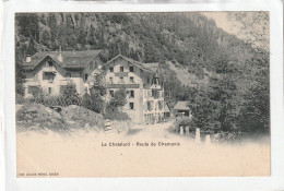 CPA :  14 X 9  -  Le  Chatelard  - Route De Chamonix - Autres & Non Classés