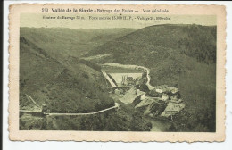 Vallée De La Sioule Barrage Des Fades Vue Générale Très Rare    1945-50     N° 583 - Other & Unclassified