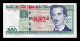 Cuba 500 Pesos Ignacio Agramonte 2023 Pick 131 New Sc- AUnc - Cuba