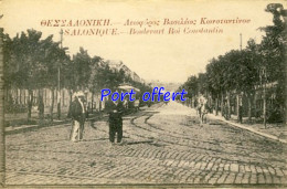 GR - Grèce - Salonique - Boulevard Roi Constantin - Griechenland