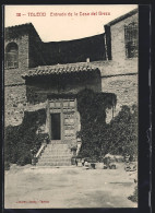 Postal Toledo, Entrada De La Casa Del Greco  - Toledo