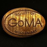 PIECE ECRASEE GOMA GALLERIE D'ART MODERNE DE GLASGOW ECOSSE / ELONGATED COIN - Non Classificati