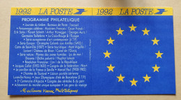 Calendrier Prévisionnel Des émissions Philatéliques 1992 - La Poste - Documents Of Postal Services