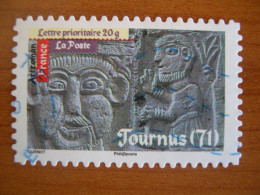 France Obl   N° 455 Cachet Rond Bleu - Used Stamps