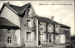 CPA Mercy Le Haut Meurthe Et Moselle, Haus Des Präsidenten Albert Lebrun - Autres & Non Classés