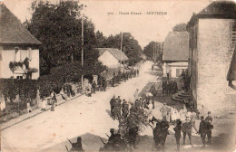 SENTHEIM ( 68 ) - Vue Du Rue Du Village - Militaires - Sonstige & Ohne Zuordnung