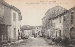 FONS    Rue Principale   Edit Rouville  Tabacs.... Rare... - Autres & Non Classés