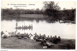 DAKAR - Passage D'un Fleuve  -    SENEGAL ( Afrique Occidentale Francaise ) - - Senegal