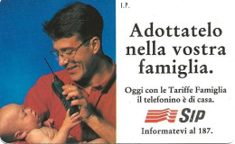 Italy: Prepaid SIP - Adottatelo Nella Vostra Famiglia - Public Advertising