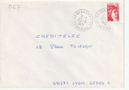 CAD   07 - BEAUCHATEL       /   N°  1972 - Manual Postmarks