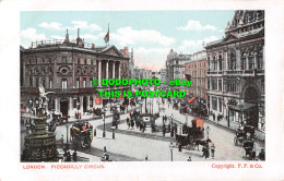 R547178 London. Piccadilly Circus. F. F - Andere & Zonder Classificatie