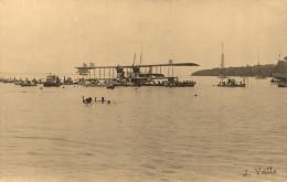 Fort De France , Martinique * Carte Photo Aviation Oiseau D'amérique SAMPAIO CORREIO S.C.II * Avion Hydravion Aviateur - Fort De France