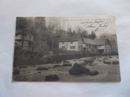 LE DOUBS AVANT LA CHUTE LES RAPIDES ET LA SCIERIE ( 25 Doubs ) HABITATIONS 1903 - Other & Unclassified