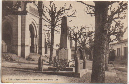 33 TRESSES  Le Monument Aux Morts - Sonstige & Ohne Zuordnung