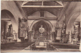 91 CROSNES  Intérieur De L'Eglise - Crosnes (Crosne)