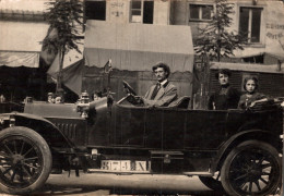 75 - PARIS / CARTE PHOTO AUTOMOBILE De Mr HUMEAU PROFESSEUR A L'ECOLE DIDEROT - Other & Unclassified