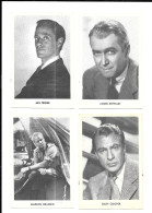 Z573 - IMAGES BISCOTTES SAINT LUC - MEL FERRER - JAMES STEWART - GARY COOPER - MARLON BRANDO - Other & Unclassified