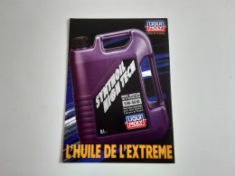 Publicité De Presse Automobile Huile Liqui Moly - Autres & Non Classés