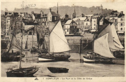 [14] Calvados > Honfleur - Le Port Et La Côte De Grâce - 7265 - Honfleur