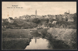 AK Rottweil, Totalansicht Von Der Brücke  - Rottweil