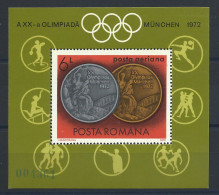 Roumanie Bloc N°101** (MNH) 1972 - J.O De Munich - Blocks & Kleinbögen