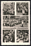 AK Dinkelsbühl, Knabenkapelle, Strassenkonzert  - Dinkelsbuehl