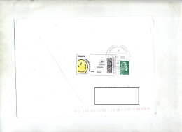 Lettre Cachet Bordeaux Meriadeck Grand Format - Manual Postmarks