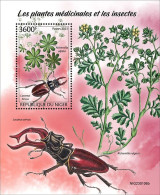 2024-03 - NIGER- MEDICAL PLANTS & INSECTS         1V  MNH** - Heilpflanzen