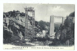 32451 - St.Gallen Sitterviadukt Der B.T.B. Höchste Brücke Des Schweiz 100 Meter Hoch - Saint-Gall