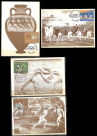 1996 Portugal Mi.2128-2131 FDC Maximum Card 100 Years Of The Olympic Games In Atlanta - Summer 1996: Atlanta
