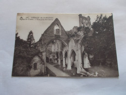 ABBAYE DE JUMIEGES   ( 76 Seine Maritime )  EGLISE SAINT PIERRE  VUE PRISE DU CHOEUR - Jumieges