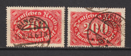 MiNr. 248 A+c Gestempelt, Geprüft  (0389) - Used Stamps