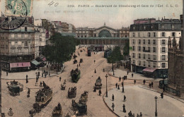 75 - PARIS / BOULEVARD DE STRASBOURG ET GARE DE L'EST - Metro, Estaciones