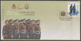 Inde India 2008 FDC 14 Punjab, Indian Army, Soldier, Military, Armed Forces, Uniform, First Day Cover - Altri & Non Classificati