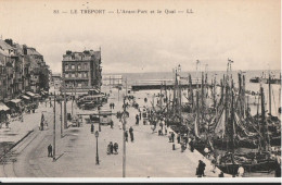 LE TREPORT   L'avant-port Et Le Quai - Le Treport