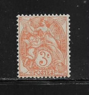 FRANCE  ( FR1 -  287 )  1900  N°  YVERT ET TELLIER  N°  109    N** - Nuovi