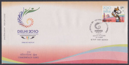 Inde India 2008 FDC Commonwealth Games, Sport, Sports, Delhi, First Day Cover - Altri & Non Classificati