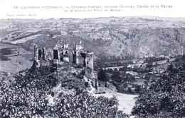 63 - Chateau Rocher ( Saint-Rémy-de-Blot ) - Ancien Chateau Feodal Et La Vallée De La Sioule Au Pont De Menet - Other & Unclassified