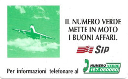Italy: Telecom Italia SIP - Numero Verde - Öff. Werbe-TK