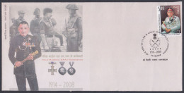 Inde India 2008 FDC Field Marshal Sam Manekshaw, Military, Army, Soldier, Armed Forces, First Day Cover - Sonstige & Ohne Zuordnung