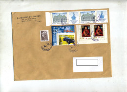 Lettre  Cachet Aubagne Bel Affranchissement - Manual Postmarks