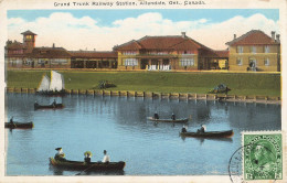 Canada Allendale Grand Trunk Railway Station - Andere & Zonder Classificatie