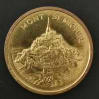 JETON TOURISTIQUE 30 Mm MONT SAINT MICHEL / TOKEN - Sonstige & Ohne Zuordnung