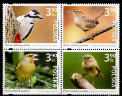 POLAND 2024 BIRDS OF POLISH PARKS  MNH - Unused Stamps