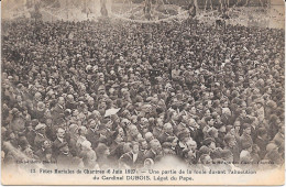 28 - CHARTRES - Fêtes Mariales 1927 - Partie De La Foule, Cardinal DUBOIS Légat Du Pape - Chartres